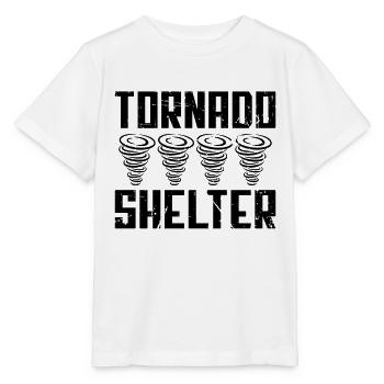 Tornado Shelter Tornadoes Hurricane Tornado Chaser - Stanley/Stella Kinder T-Shirt MINI CREATOR  - Weiß - Vorne - Maike (125cm)