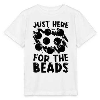 Juste ici pour le perlage Perle Bijoux Perle - T-shirt bio MINI CREATOR Stanley/Stella Enfant - blanc - Devant - Maike (125cm)