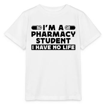 Je suis un étudiant en pharmacie aime pharmacien de médicaments - T-shirt bio MINI CREATOR Stanley/Stella Enfant - blanc - Devant - Maike (125cm)