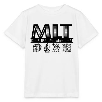 Scientifique de laboratoire médical Technicien de laboratoire - T-shirt bio MINI CREATOR Stanley/Stella Enfant - blanc - Devant - Maike (125cm)