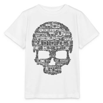 Radiologie Skull Shape Radiography Technicien en radiographie - T-shirt bio MINI CREATOR Stanley/Stella Enfant - blanc - Devant - Maike (125cm)