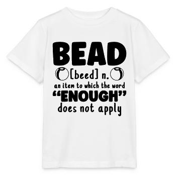 Bead An Item To Which Beading Loves Jewelry Beader - Stanley/Stella MINI CREATOR Kids’ T-Shirt - white - Front - Maike (125cm)