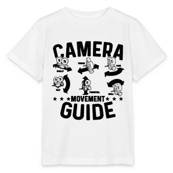 Camera Movement Guide Cameraman Camera Operators - Stanley/Stella Kinder T-Shirt MINI CREATOR  - Weiß - Vorne - Maike (125cm)