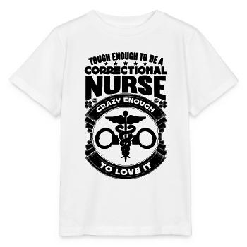Assez dures pour être minces infirmières correctionnelles argentées - T-shirt bio MINI CREATOR Stanley/Stella Enfant - blanc - Devant - Maike (125cm)