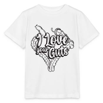 I Love Your Guts Dietitian Nutritionist Dietitians - Stanley/Stella MINI CREATOR Kids’ T-Shirt - white - Front - Maike (125cm)