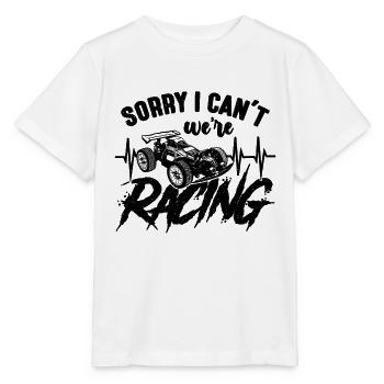 Désolé, je ne peux pas nous courons RC Model Car RC Racer - T-shirt bio MINI CREATOR Stanley/Stella Enfant - blanc - Devant - Maike (125cm)