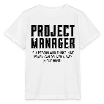 Project Manager Is A Profession Project Managers - Stanley/Stella MINI CREATOR Kids’ T-Shirt - white - Front - Maike (125cm)