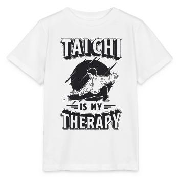 Le Tai Chi est mon amateur de Tai Chi Arts Martiaux de thérapie - T-shirt bio MINI CREATOR Stanley/Stella Enfant - blanc - Devant - Maike (125cm)