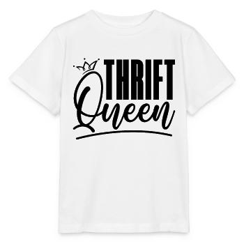 Thrift Queen Thrift Shopping Second Hand Thrifter - Stanley/Stella MINI CREATOR Kids’ T-Shirt - white - Front - Maike (125cm)