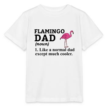 Flamingo Pink Flamingo Flamingo Geschenk - Stanley/Stella Kinder T-Shirt MINI CREATOR  - Weiß - Vorne - Maike (125cm)