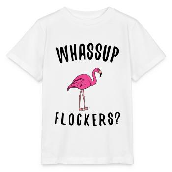 Flamingo Pink Flamingo Flamingo Geschenk - Stanley/Stella Kinder T-Shirt MINI CREATOR  - Weiß - Vorne - Maike (125cm)