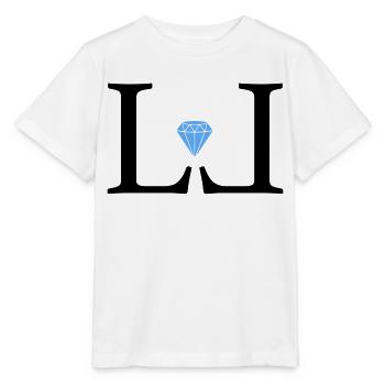 Luxe Life Blue - T-shirt bio MINI CREATOR Stanley/Stella Enfant - blanc - Devant - Maike (125cm)