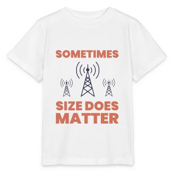 Amateur de radio amateur Ham Papa Papy Gift - T-shirt bio MINI CREATOR Stanley/Stella Enfant - blanc - Devant - Maike (125cm)