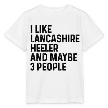 Ich mag Lancashire Heeler und vielleicht 3 Personen Hund - Stanley/Stella Kinder T-Shirt MINI CREATOR  - Weiß - Vorne - Maike (125cm)