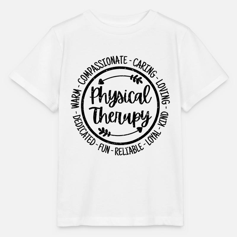 Physiotherapie - Stanley/Stella Kinder T-Shirt MINI CREATOR  - Weiß
