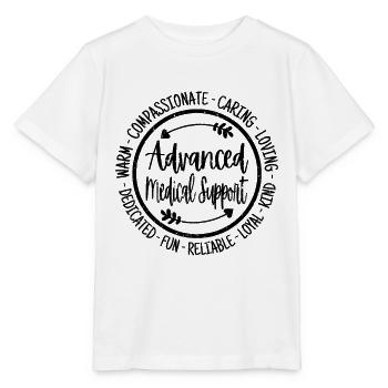 Assistant de soutien médical avancé - T-shirt bio MINI CREATOR Stanley/Stella Enfant - blanc - Devant - Maike (125cm)