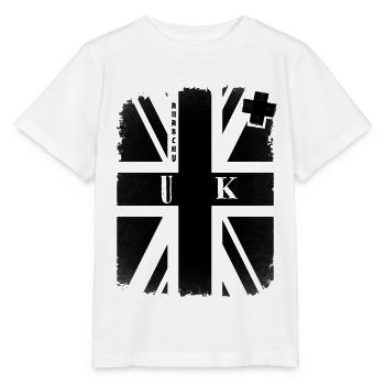 UK Flag - Stanley/Stella MINI CREATOR Kids’ T-Shirt - white - Front - Maike (125cm)