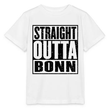 Straight Outta Bonn - Stanley/Stella MINI CREATOR Kids’ T-Shirt - white - Front - Maike (125cm)