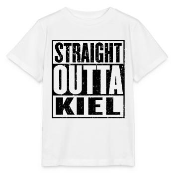 Direkt aus Kiel - Stanley/Stella Kinder T-Shirt MINI CREATOR  - Weiß - Vorne - Maike (125cm)