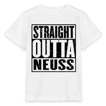 Direkt aus Neuss - Stanley/Stella Kinder T-Shirt MINI CREATOR  - Weiß - Vorne - Maike (125cm)