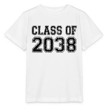 Klasse von 2038 - Stanley/Stella Kinder T-Shirt MINI CREATOR  - Weiß - Vorne - Maike (125cm)