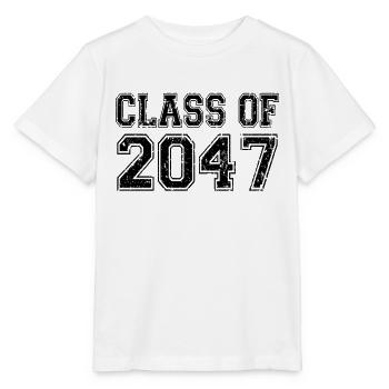 Classe de 2047 - T-shirt bio MINI CREATOR Stanley/Stella Enfant - blanc - Devant - Maike (125cm)