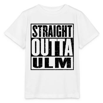 Straight Outta Ulm - Stanley/Stella MINI CREATOR Kids’ T-Shirt - white - Front - Maike (125cm)