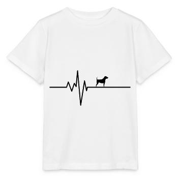 Heartbeat Dog Heartbeat Dog - Stanley/Stella MINI CREATOR Kids’ T-Shirt - white - Front - Maike (125cm)