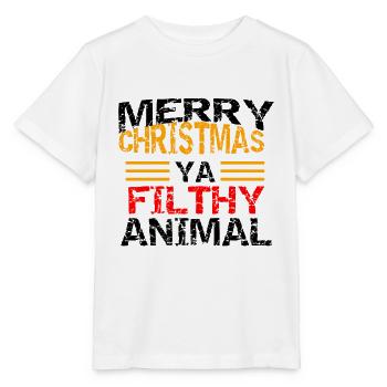 Weihnachten, Weihnachten, Weihnachten, Weihnachten - Stanley/Stella Kinder T-Shirt MINI CREATOR  - Weiß - Vorne - Maike (125cm)