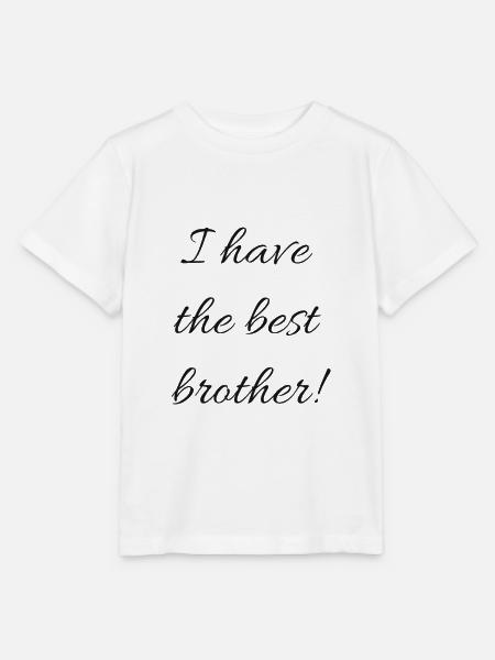 best brother - Stanley/Stella Kinder T-Shirt MINI CREATOR  - Weiß