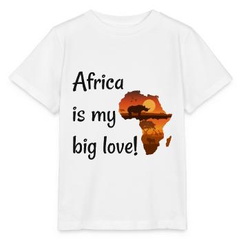Africa - Stanley/Stella MINI CREATOR Kids’ T-Shirt - white - Front - Maike (125cm)