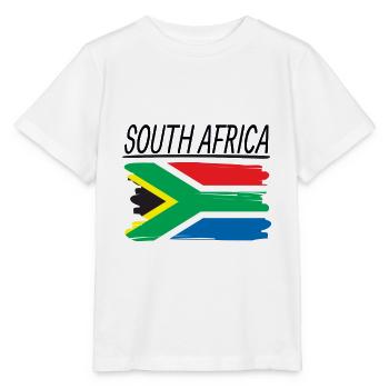 Afrique du Sud - T-shirt bio MINI CREATOR Stanley/Stella Enfant - blanc - Devant - Maike (125cm)