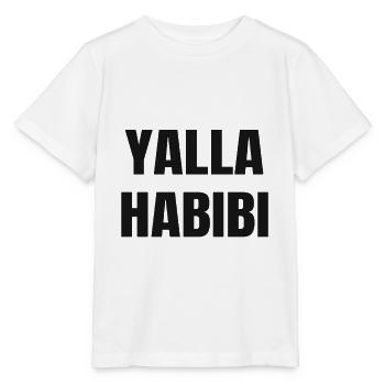 Yalla Habibi - Stanley/Stella Kinder T-Shirt MINI CREATOR  - Weiß - Vorne - Maike (125cm)