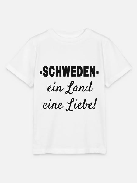 Schweden - Stanley/Stella Kinder T-Shirt MINI CREATOR - Weiß