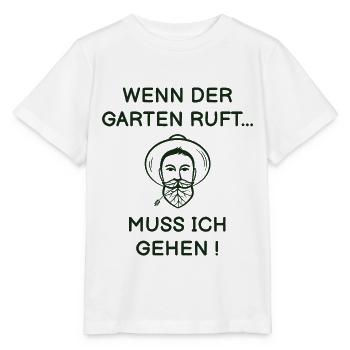 Garten - Stanley/Stella Kinder T-Shirt MINI CREATOR  - Weiß - Vorne - Maike (125cm)