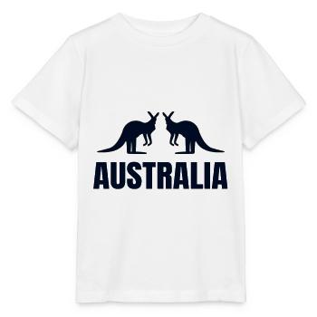 Australie - T-shirt bio MINI CREATOR Stanley/Stella Enfant - blanc - Devant - Maike (125cm)