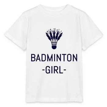 badminton - Stanley/Stella MINI CREATOR Kids’ T-Shirt - white - Front - Maike (125cm)