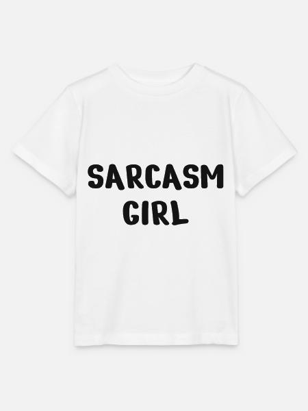 Sarkasmus - Stanley/Stella Kinder T-Shirt MINI CREATOR - Weiß