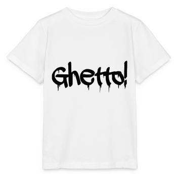 Ghetto Graffiti - Stanley/Stella Kinder T-Shirt MINI CREATOR  - Weiß - Vorne - Maike (125cm)