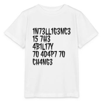 Funny Quotes, Funny Quotes, Cool Quote, Cool Quote - Stanley/Stella MINI CREATOR Kids’ T-Shirt - white - Front - Maike (125cm)