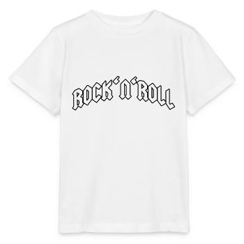 Rock and Roll - Stanley/Stella Kinder T-Shirt MINI CREATOR  - Weiß - Vorne - Maike (125cm)