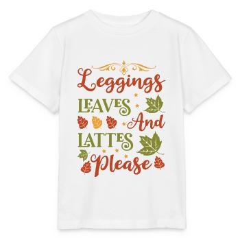 Herbst goldene Jahreszeit - Stanley/Stella Kinder T-Shirt MINI CREATOR  - Weiß - Vorne - Maike (125cm)