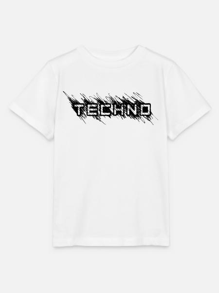 Techno - Stanley/Stella Kinder T-Shirt MINI CREATOR  - Weiß