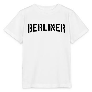 Berlin Berliner - Stanley/Stella Kinder T-Shirt MINI CREATOR  - Weiß - Vorne - Maike (125cm)