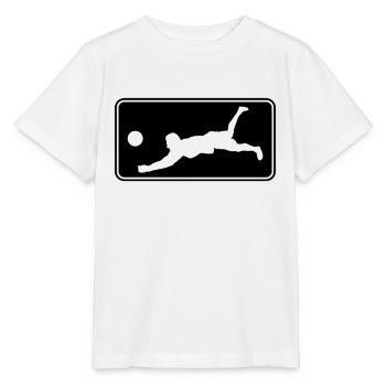 Volleyball Logo - Stanley/Stella Kinder T-Shirt MINI CREATOR  - Weiß - Vorne - Maike (125cm)