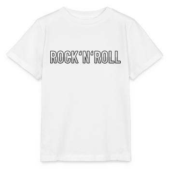 Rock n Roll - Stanley/Stella Kinder T-Shirt MINI CREATOR  - Weiß - Vorne - Maike (125cm)