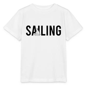 Sailing sailing - Stanley/Stella MINI CREATOR Kids’ T-Shirt - white - Front - Maike (125cm)