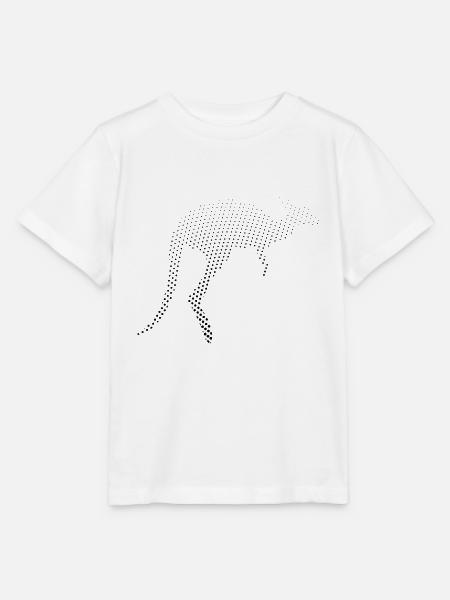 Känguru - Stanley/Stella Kinder T-Shirt MINI CREATOR - Weiß