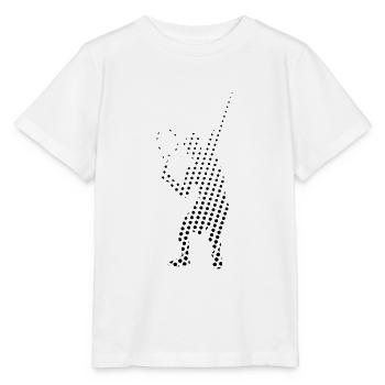 Tennis Tennisspieler - Stanley/Stella Kinder T-Shirt MINI CREATOR  - Weiß - Vorne - Maike (125cm)
