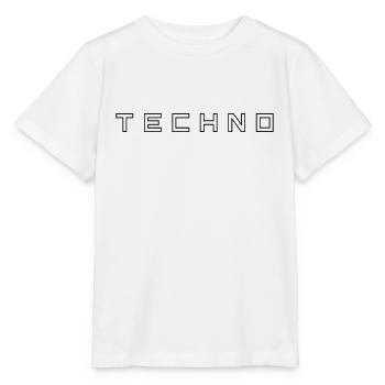 Techno - T-shirt bio MINI CREATOR Stanley/Stella Enfant - blanc - Devant - Maike (125cm)
